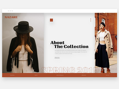 UI Design | Fashion design fashion graphic design landing landing design landing page landing page concept landing page design landingpage magazine store store design ui ui ux uidesign ux web web design webdesign website