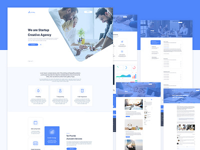 Anfang - Agency, Startup and SaaS Template