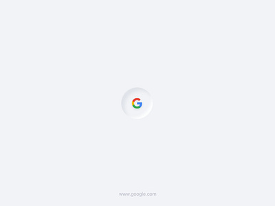 Neomorphism for google google neomorphism ui uidesign