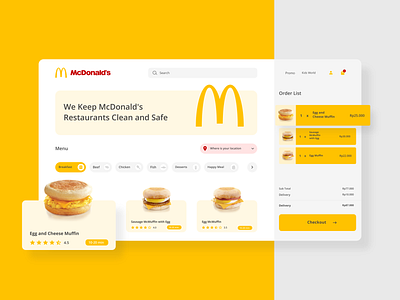 McDonald's Website Redesign