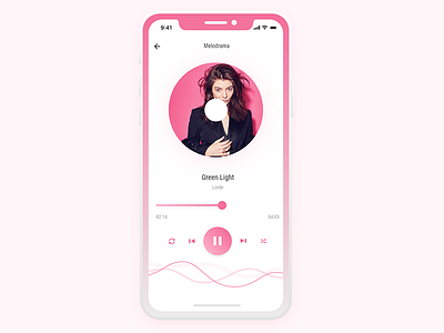 Music Player UI concept | UI#01