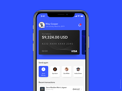 Wallet Design appui design designapp payment app uidesign wallet app