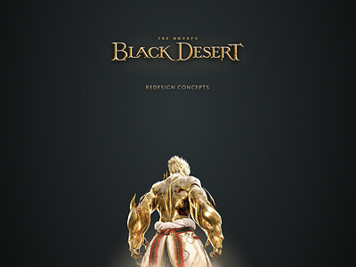 Black Desert Online | Redesign Concepts