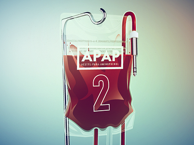 APAP 2 bag blood hospital infusion jack music plug trap