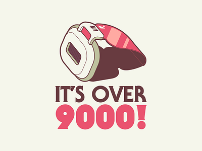 It's over 9000! (followers) dragonball scouter thankyou vegeta z