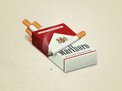 Marlboro ash classic filter pack sigarette smokes tobacco
