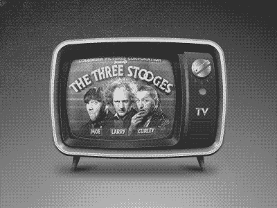 The Three Stooges (animated gif)