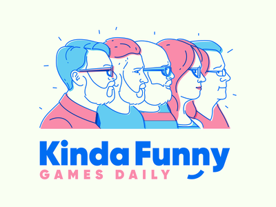 Kinda Funny Games Daily faces games podcast portrait