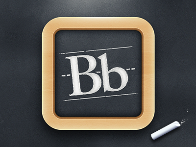Blackboard app board chalk learn school university