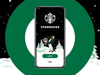 Starbucks app / Concept app application coffee concept green grid menu mobile starbucks tea ui ux