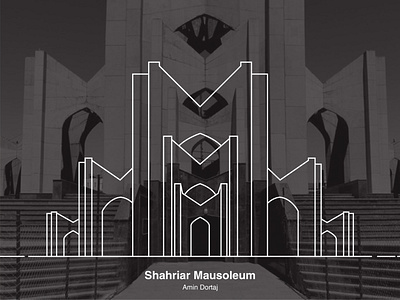 Shahriar Mausoleum design illustration illustrator mausoleum shahriar