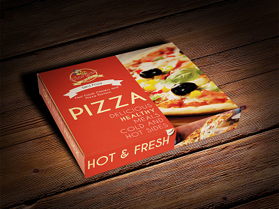 Pizza Box Design branding creative design design digital art illustration illustrator modern package design product design typography vector