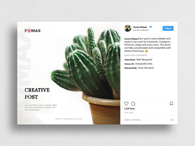 Social Media Post Design branding creative design design digital art facebook facebook ad facebook ads instagram instagram ads instagram design instagram feed minimal modern typography