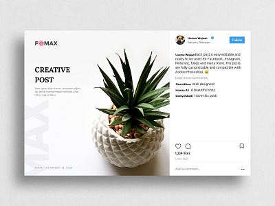 Social Media Post Design