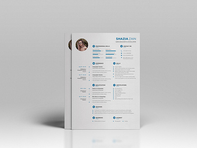 Resume/CV and Coverletter creative design cv cv design cv resume cv resume template cv template design illustration illustrator modern resume resume clean resume cv resume design resume template template typography vector