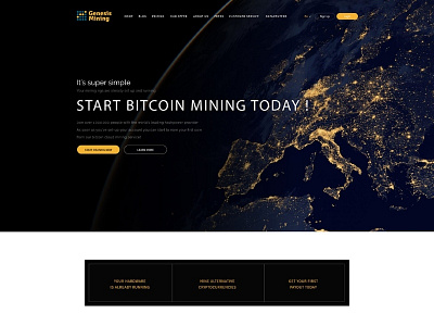 Crypto Mining Website - under constraction coin