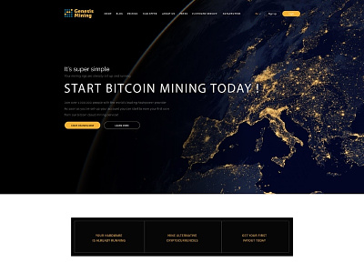 Crypto Mining Website - under constraction