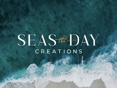 Seas the Day Logo Design advertising brand branding and identity branding design design editoral graphic design identity logo logo design logo designer logotype minimal typography