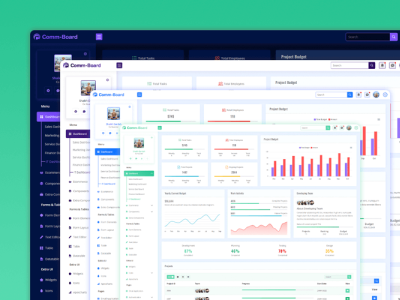 CommBoard :- Admin Dashboard Bootstrap Template