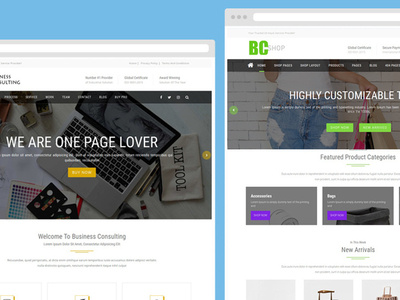 Free Wordpress Theme ( Business Consulting )