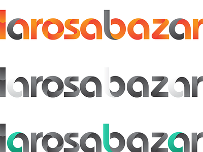 larosabazar.com ai art design illustration logo logo 2d logo a day logo alphabet logotype ui
