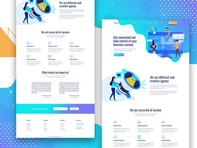 Free web template