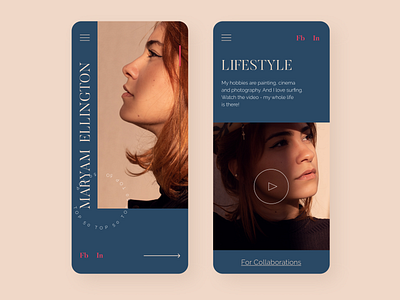 Fashion UI Mobile App