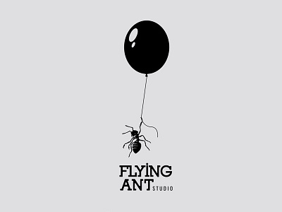 Flying Ant Studio animal logo ant creative design dreams ideas