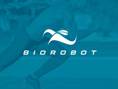 BioRobot creative logo creative logo design dynamic logo logo design modern playful logo sport app sportlogo