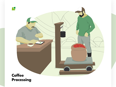 Meeting the Cropster Personas: Coffee processing branding coffee design illustration personas vector