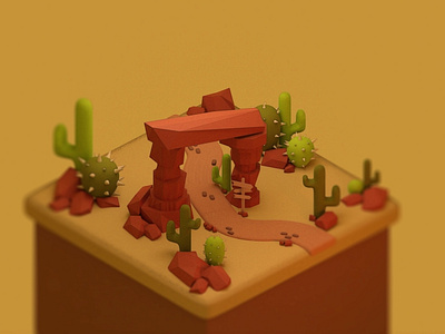 Tiny worlds: Cactus Valley