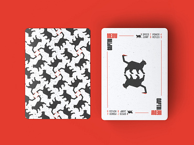 Captain MEOW Playing Cards