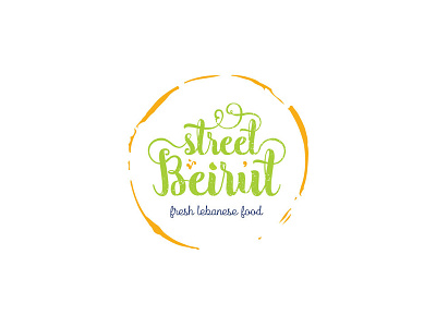 Street Beirut Restaurant - Confirmed Logo branding design icon illustration logo type typography