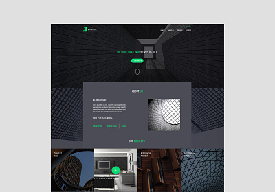 Bahagaly architecture identity ui web design