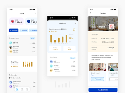 Mobile Banking Concept #2 app design ui