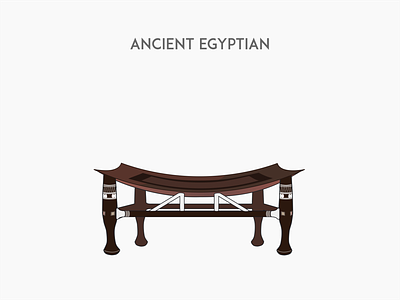 Ancient Egyptian sofa