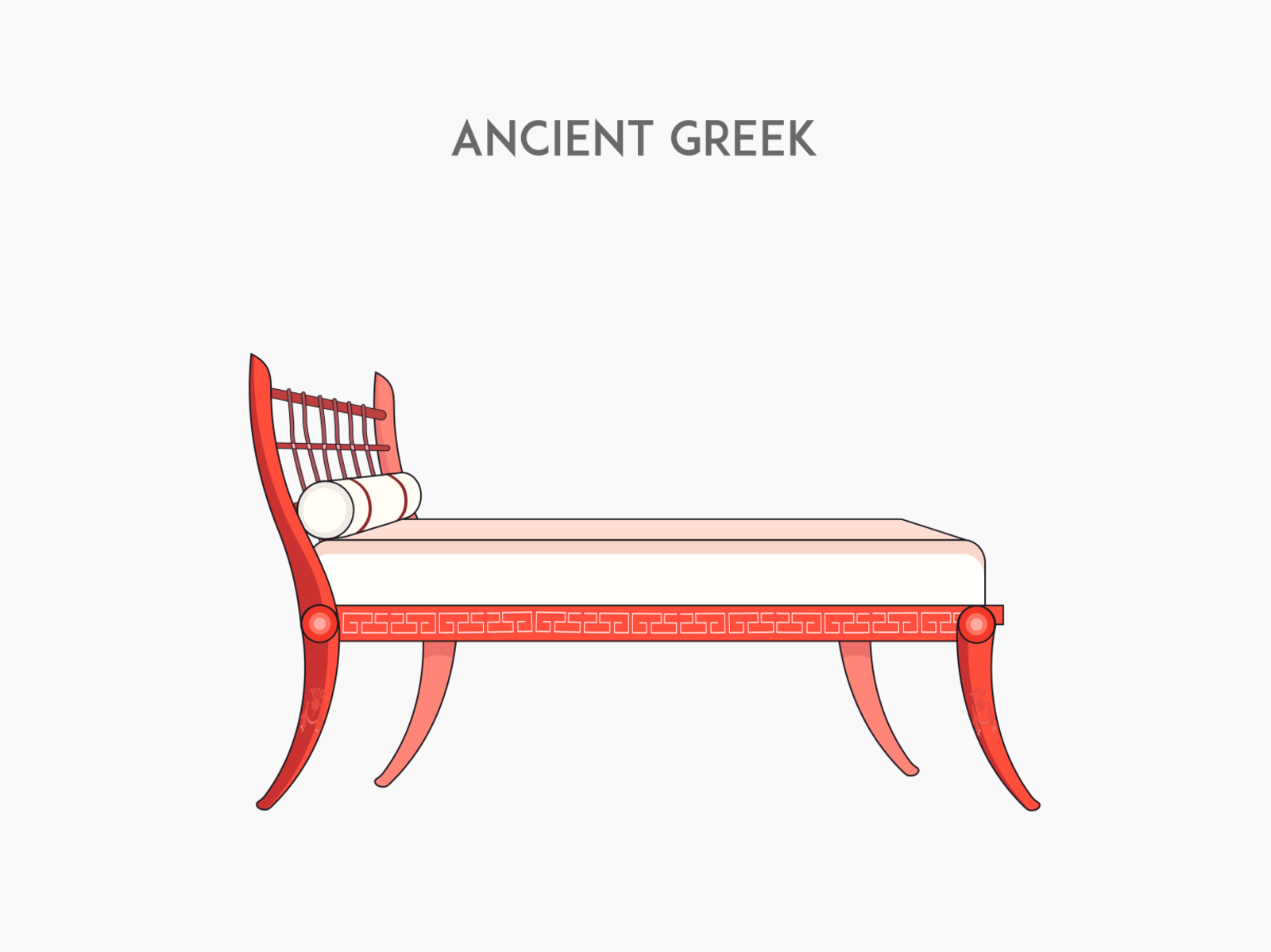 Ancient Greek Sofa By Anastasia Mikhaltsova On Dribbble