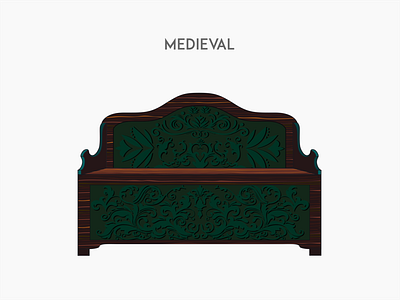 Medieval sofa