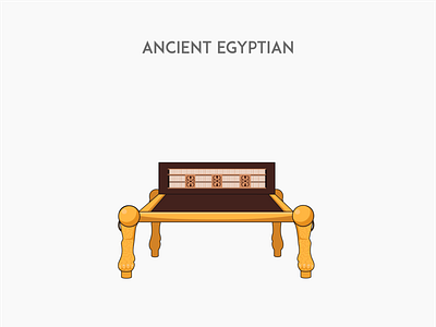 Ancient Egyptian bed
