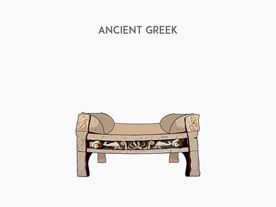 Ancient Greek bed