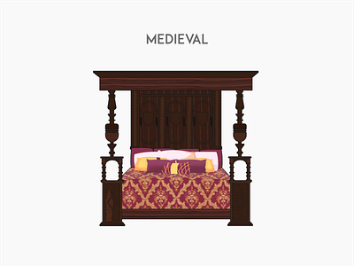 Medieval bed