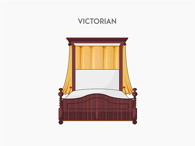 Victorian bed bed flat furniture victorian