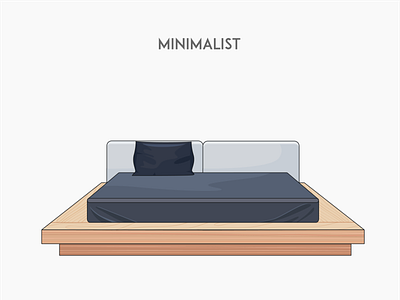 Minimalist bed bed furniture