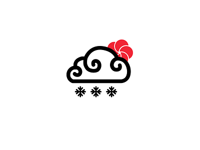 0075 - 122621 branding cloud clouds design icon icon a day illustration logo logo design logo mark ui vector weather weather report