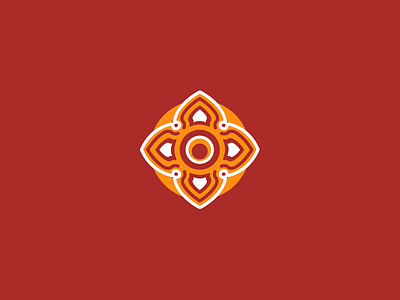 0035 - 110118 2d design branding buddhism design hinduism icon icon a day icon artwork illustration logo logo design logo mark logo mark symbol mandala mandalas symbol symbol icon vector vector art vector design