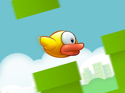 Flappy bird bird concept flappy game hd ios tiny