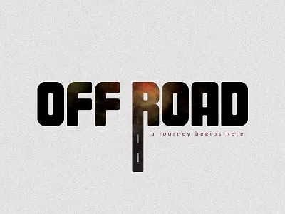 OFF ROAD MOVIE ( Malayalam) Typography illustration typography vector