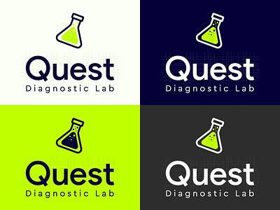 Quest Diagnostic Lab LOGO Design