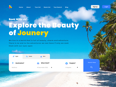 Travel - Travel Agency Landing Page 👨‍🎨