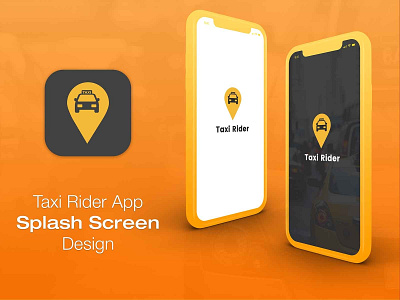 Taxi App Splash Screen app concept app design app designers app icon app login screen app ui app ui design app ux branding character daily ui daily ui challenge dailyui dailyuichallenge design illustration login screen typography ui vector